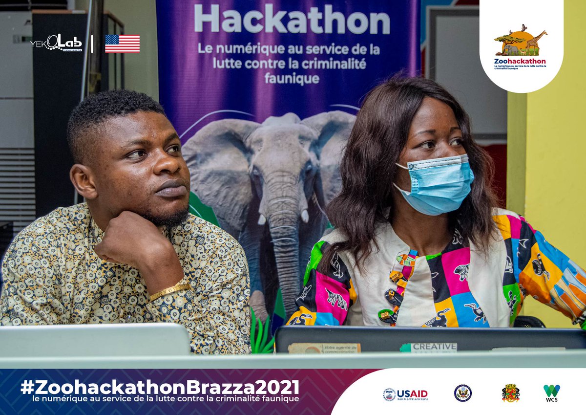 #zoohackathonbrazza2021 | JOUR 2
Première nuit blanche à <a href="/Yekolab/">Yekolab Community</a> pour les participants au #zoohackathonbrazza2021. Toutes les équipes sont en forme ce matin, de quoi rassurer la suite de l'aventure.  <a href="/USEmbassyBrazza/">m</a>