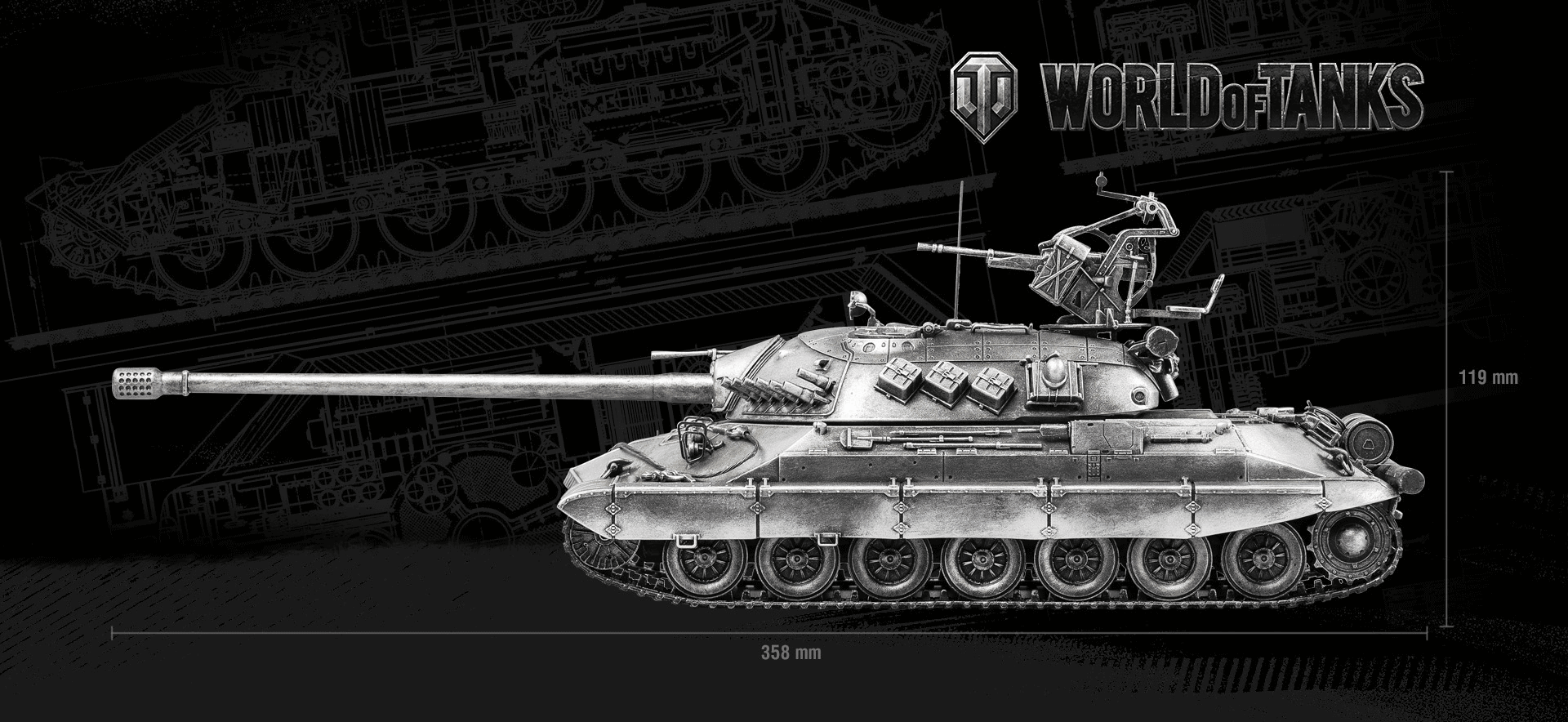 限定モデル World of Tanks IS-7 Premium 1/30 World of Tanks IS-7
