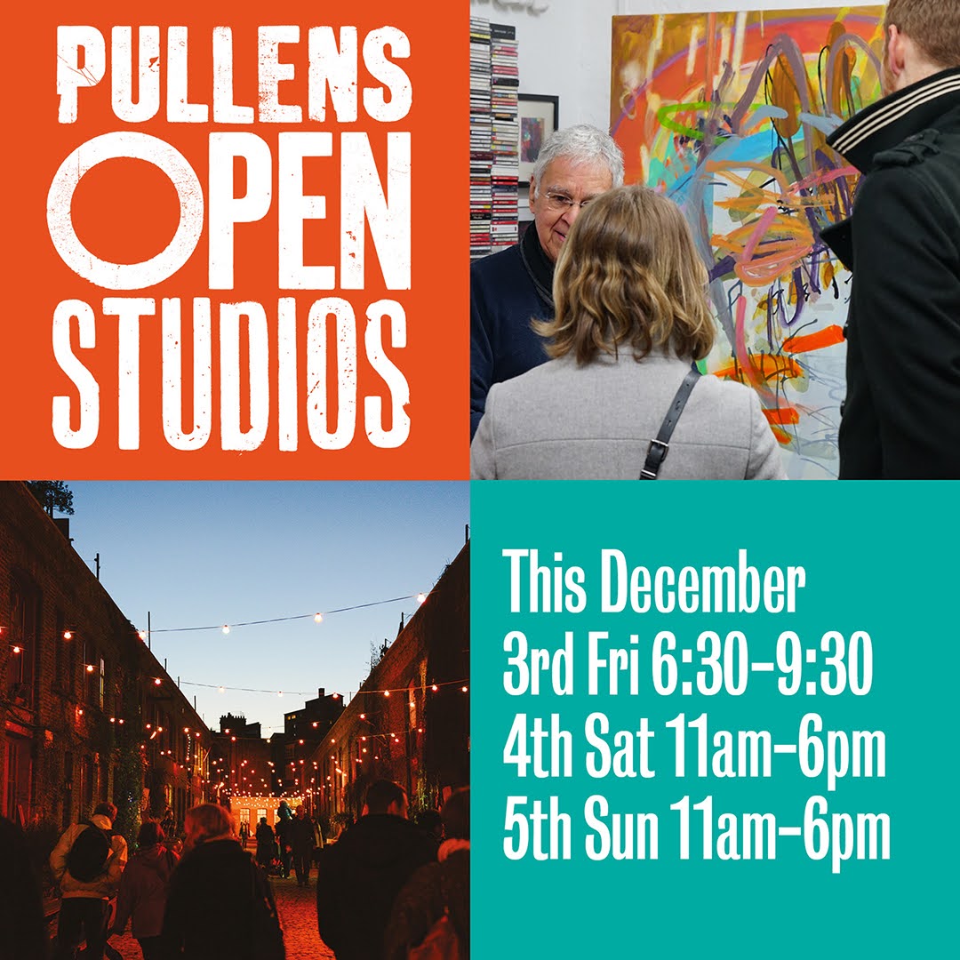 We are supporting our lovely neighbours, busy preparing the graphics for their upcoming Open Studios <a href="/PullensYards/">Pullens Yards</a> . It’s a wonderful weekend long event in three Victorian cobbled yards, which Terrance Conran called the ‘centre of London’s hand crafts’. #openstudios #handmade