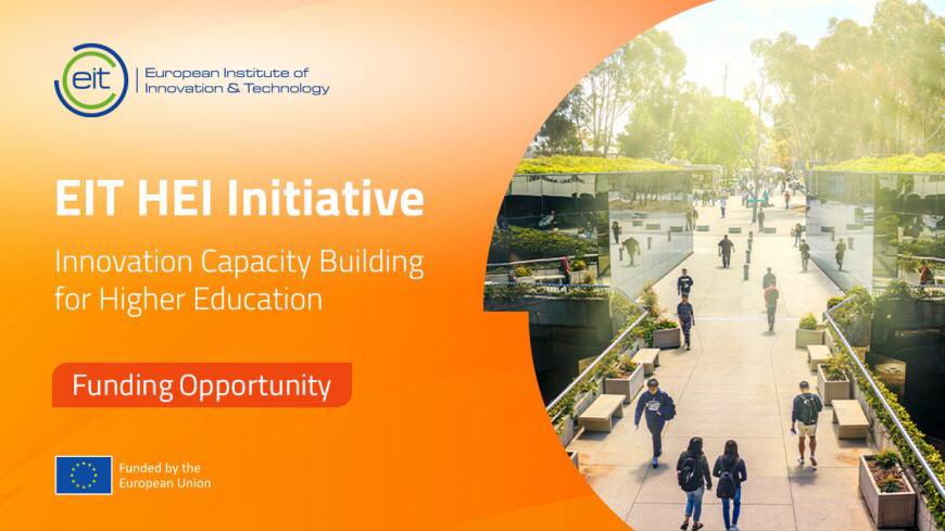 🆕opportunity under <a href="/EITeu/">European Institute of Innovation & Technology</a> #highereducation initiative
🔬For #highered institutions &amp; organisations (companies, #research centres, public authorities) to improve their #entrepreneurial &amp; #innovation capacity
>€1.2mln available for each consortium
DDL 28/2
europa.eu/!GDGfyG