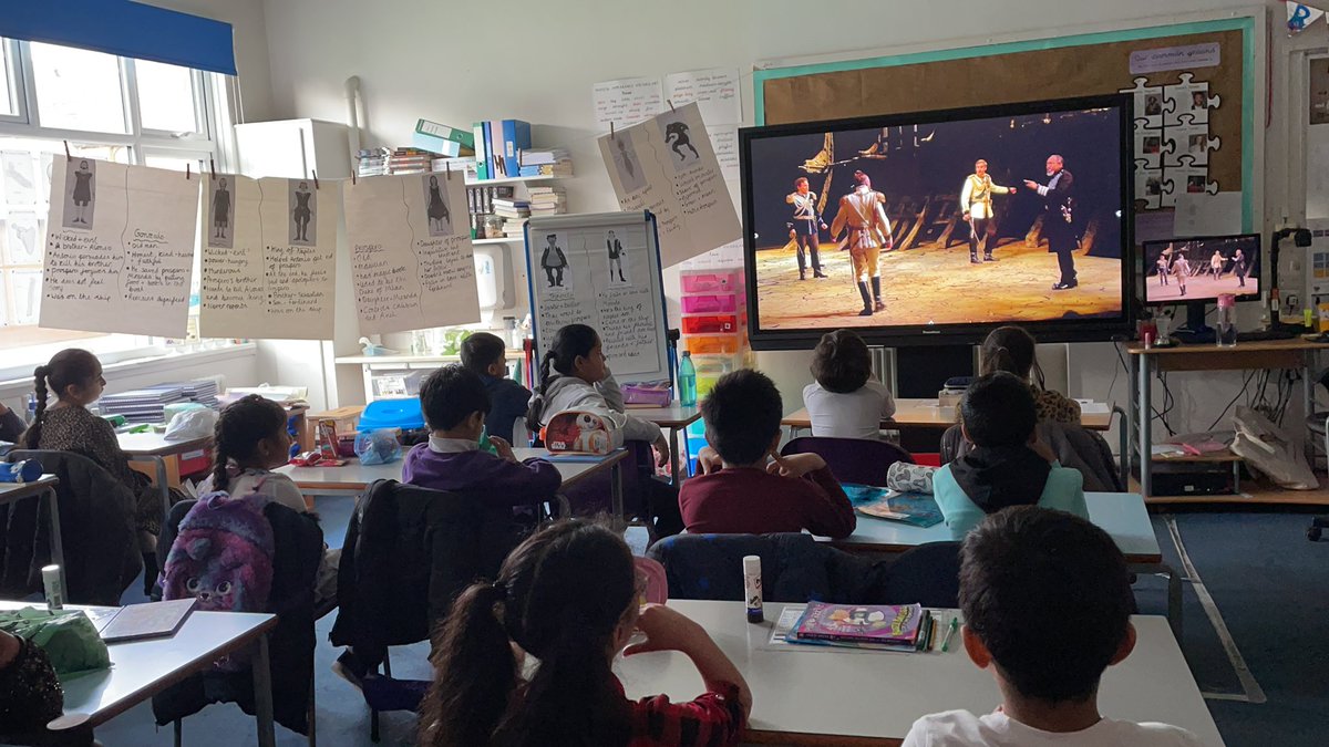 3KR are loving The Tempest! @RSC_Education We have our character profiles up to help us navigate the story. @AndertonPark