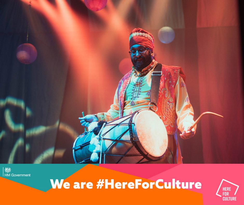 We are very pleased to share the news that we have received further funding from the government's #CultureRecoveryFund. This vital support enables us to continue working with artists and communities, and to be #HereForCulture @ace_national @DCMS