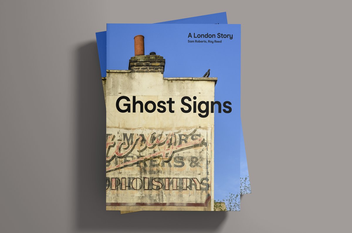 My thoughts on a magnificent new book by @ghostsigns and @RoyReed13 designed by @eveizaak and published by @IsolaPress stirlingretail.com/2021/11/19/gho… If you are interested in urban history, signs, retailing, design then this tour de force through London is worth getting