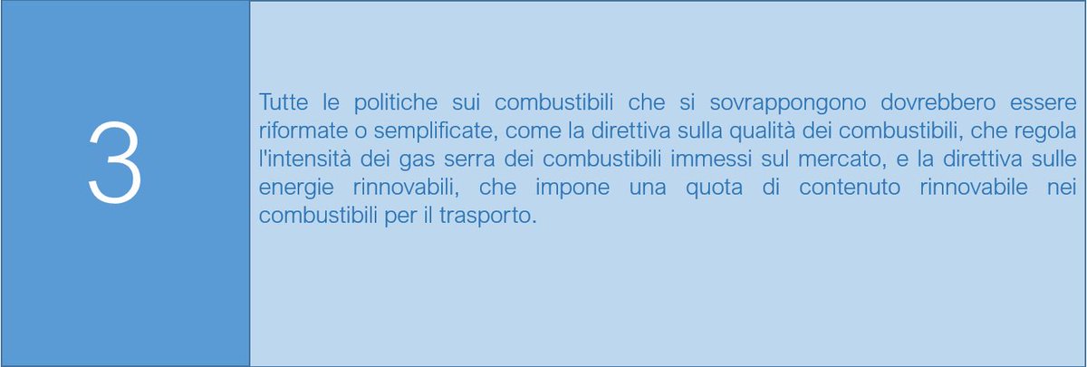 #CleanFuelsForAll 
Ecco il terzo dei #principi di <a href="/FuelsEurope/">FuelsEurope</a>  per ottenere #trasporto climaticamente neutro al 2050. 
Vediamolo insieme ⬇️