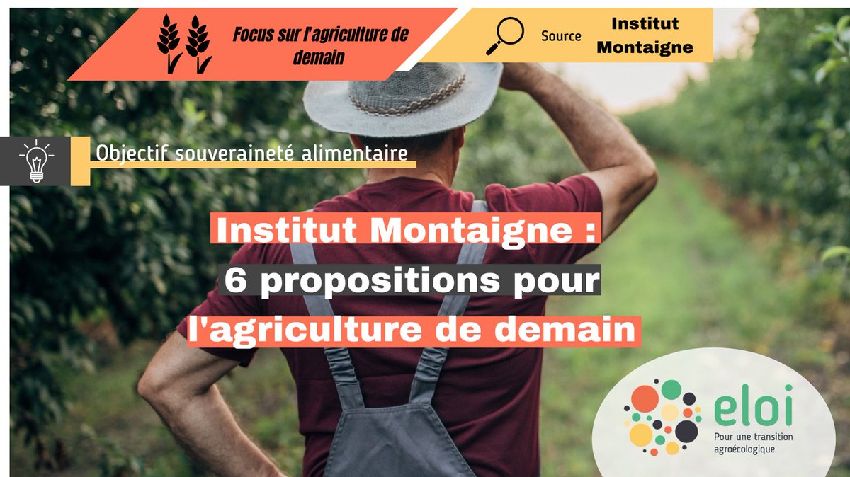Atteindre une souveraineté alimentaire durable passe par épauler les agriculteurs qui souhaitent s'installer. Redorer les blason du métier d'agriculteur est aussi une priorité pour attirer des jeunes car 1 agriculteur sur 4 quitte le métier aujourd'hui sans être remplacé !