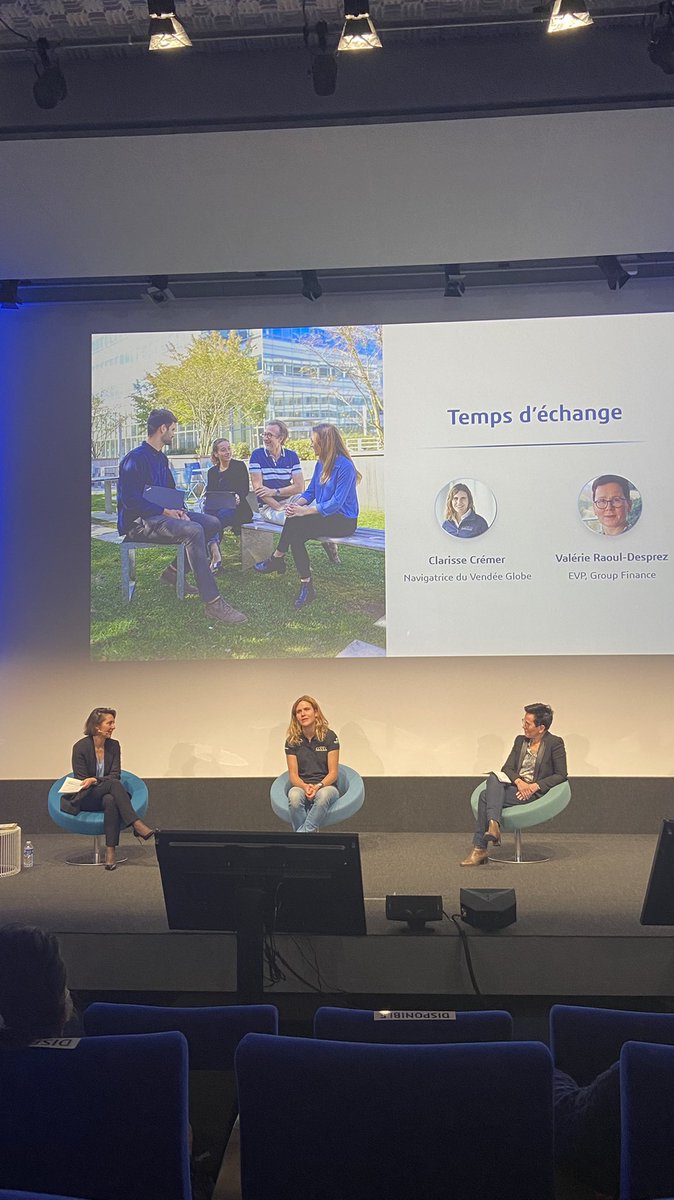 3DSCareers's tweet photo. Virginie Odinet, Internal Communication Director, @ClaSurLAtlantiq, skipper, and Valérie Raoul-Desprez, EVP, Group Finance share some inspiring words about equity and dreams coming true in this #WINTalk. #weare3ds #3dscareers https://t.co/afY9ljleG5