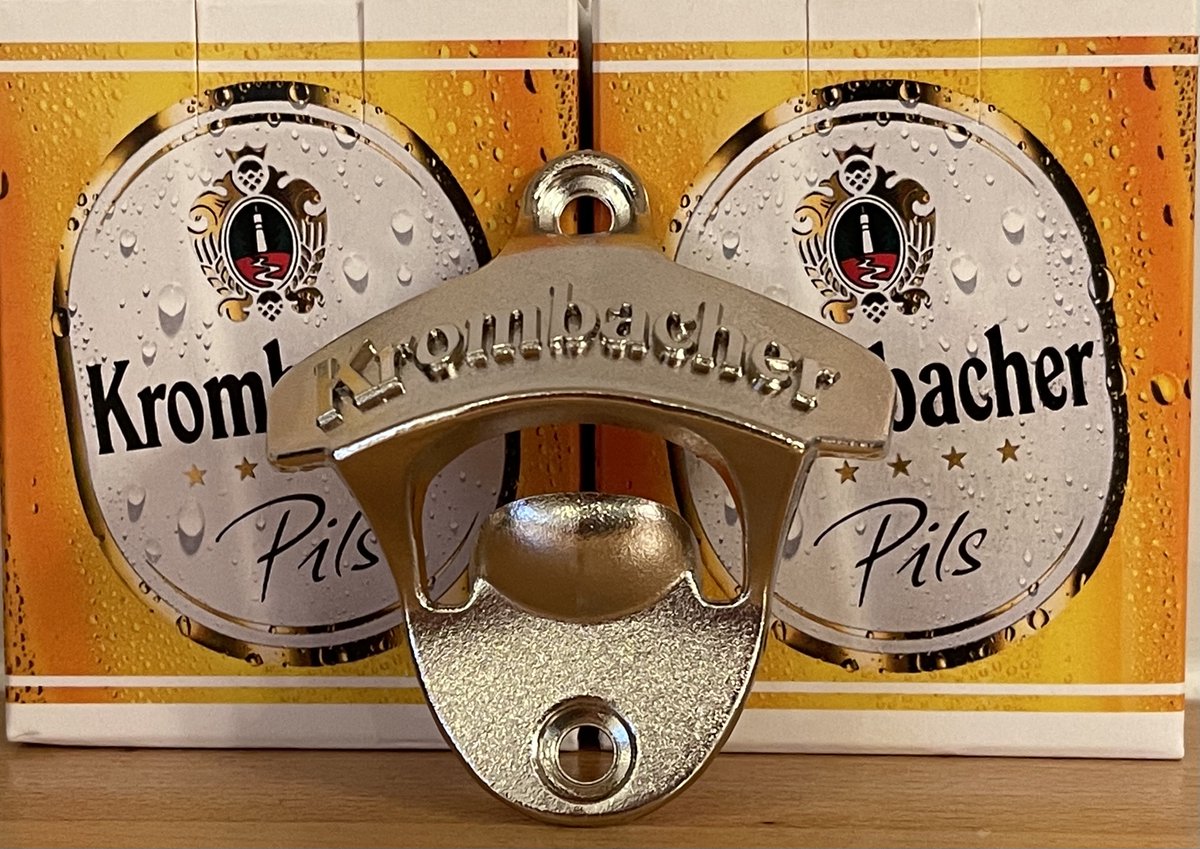 #Win a Krombacher wall bottle opener! RT and follow to enter and we'll pick 1 winner this Sunday at 7pm. Good luck!
.
.
.
#competition #comp #giveaway #freebiefriday