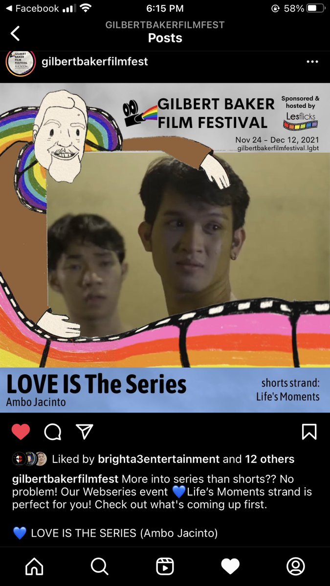ambojacinto22's tweet photo. Akalain mo naka Chamba pa sa international film fest 🤣🤣🤣 not bad for those 1st timer actors
Congrats guyss galingan nyo pa.
Kudos to my team PixelGrind Films
Thank you sa support guys!
#BLSeries
#BLSeriesPh
#direkambolovesyou https://t.co/PGRDMpUjCo