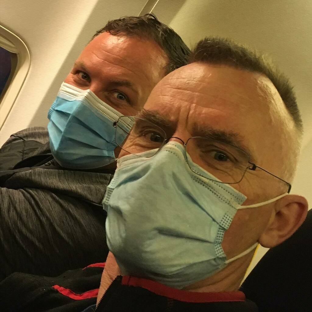 no1bloke's tweet photo. What are the chances? And in the next seat! Alright laar? Two Scousers on the same flight going to the same place @stevebrogan17 #almeria @focusedevents_official #focusedevents #motorcycles #trackday #tracklife #motorsport @ryanair #v121pro #scouse #ride… https://t.co/SE3JexKKp6 https://t.co/IKvGjsGzWs