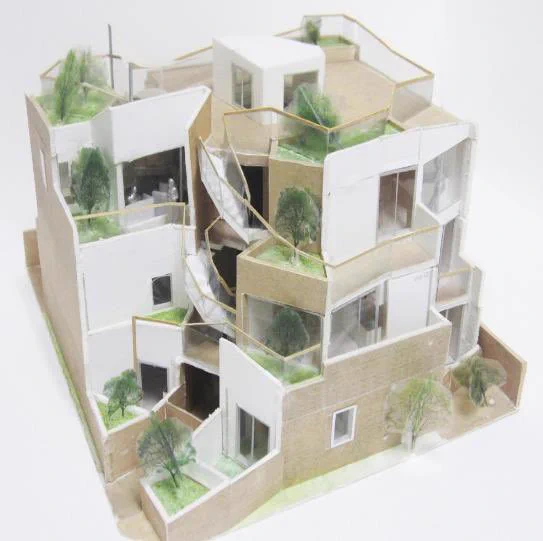 目黒のkotorikuとかいう奇天烈な構造の集合住宅、ずっとは嫌だけど一年ぐらい住んでみたい。 