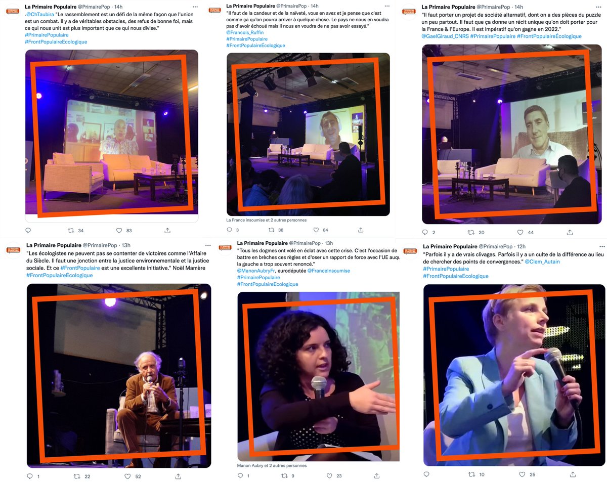 larrouturou's tweet photo. Quelle belle soirée de la #PrimairePopulaire hier soir!

Christiane Taubira, François Ruffin, Clémentine Autain, Gaël Giraud, Manon Aubry, Noël Mamère... étaient présents.

Le message était clair, le rassemblement est à portée de main! #UnisPourGagner #LespoirRevient https://t.co/ZVcyKj1OBa
