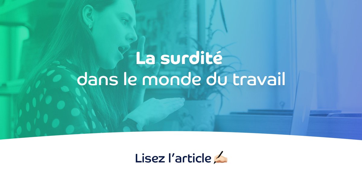 Embaucher une personne sourde : mission impossible ? 👀
On clôture la #SEEPH21 avec un article qui traite du recrutement et de l'intégration de candidats sourds. ✍️

👉 bit.ly/3HE4dUf

Prêt à vous lancer dans l'aventure ? 🚀