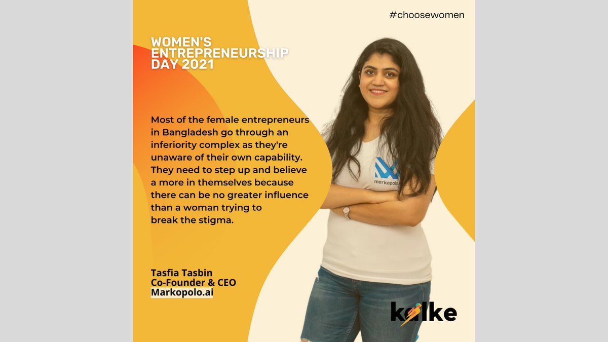 kalkeHR's tweet photo. On Women's Entrepreneurship Day, we brought together four female leaders and founders who brought innovative ideas to the table, established successful businesses, and made a real impact in our male-dominated society.

Happy Women's Entrepreneurship Day 2021

#ChooseWomen https://t.co/ZECRhRZvrg