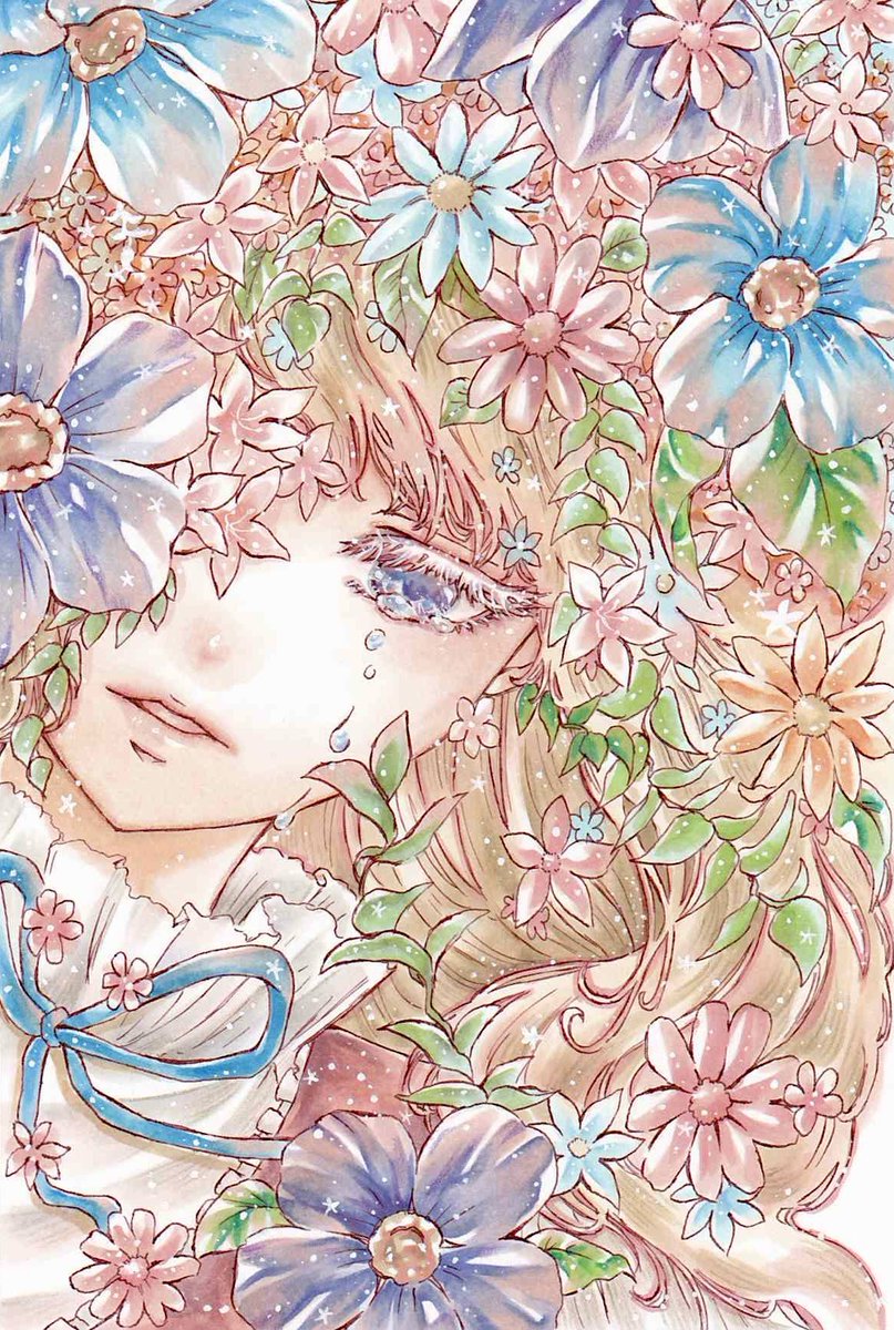 kusiro_yui's tweet photo. お人形みたいな女の子と花を描くのが好きです🌸
アナログメインでコピック使ってます。
まだまだ色々な絵に挑戦中です

❤️♻️巡回します

#イラスト
#秋の創作クラスタフォロー祭り
#イラスト好きな人と繋がりたい
#私の絵柄が性癖に刺さる人に届いてほしい
#私の絵柄が好みって人にフォローされたい https://t.co/bmy6SsthBY