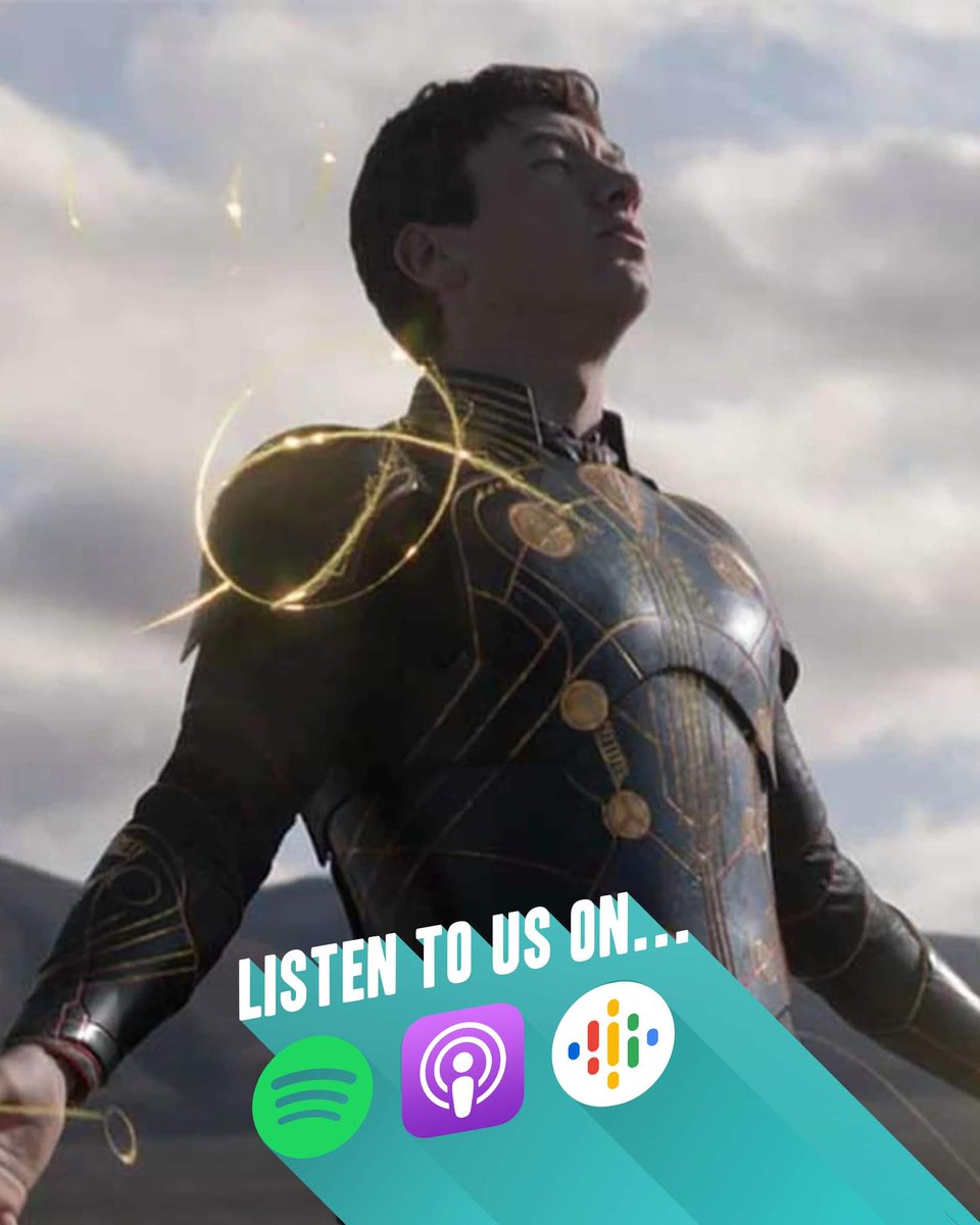 FilmsAmigos's tweet photo. S02 EP04 The Eternals - The final installment of the 'Trying Something New' series concludes with the latest installment in the MCU. A new film with fresh faces, will this finally be the film to get Dan hooked on Marvel? #Marvel #TheEternals #MarvelStudios #film #movies https://t.co/6qfYpJpl2c