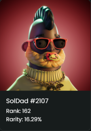 enfteaeth's tweet photo. Just added 1 more #SolDad to my collection.. Low hanging fruit with 162 Rank... Yet another Gold chained dad... #solfamily @sol_dads https://t.co/IoPa8VykXx