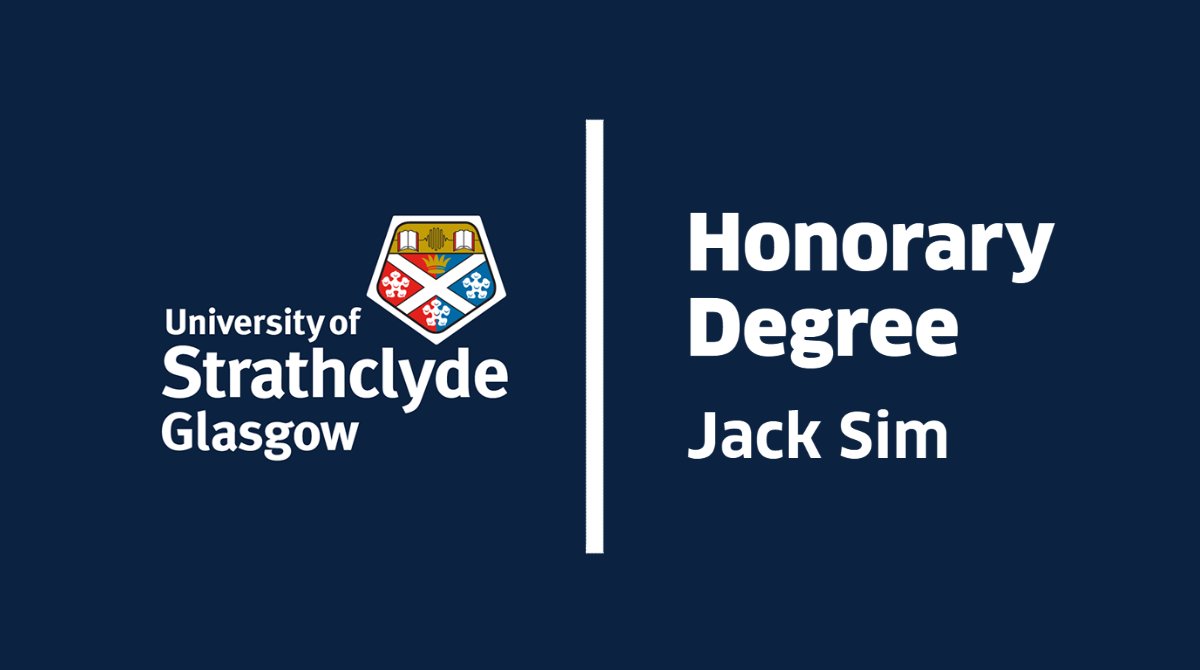 What better way to mark #WorldToiletDay than to present an honorary degree to the truly inspirational Strathclyde alumnus, Jack Sim (@Jackwto) - a champion for global equality of access to clean, safe toilets and founder of <a href="/WorldToilet/">World Toilet Org</a>.

strath.ac.uk/whystrathclyde…