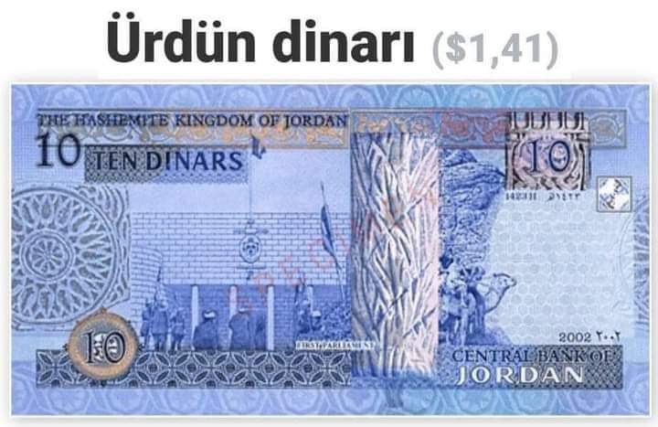 Bakın Ürdün'ün ne petrolü var, ne doğalgazı, ne altını, ne de teknolojisi. Üstelik fakir mi fakir, ama parası dolardan daha değerli. Sizce neden?