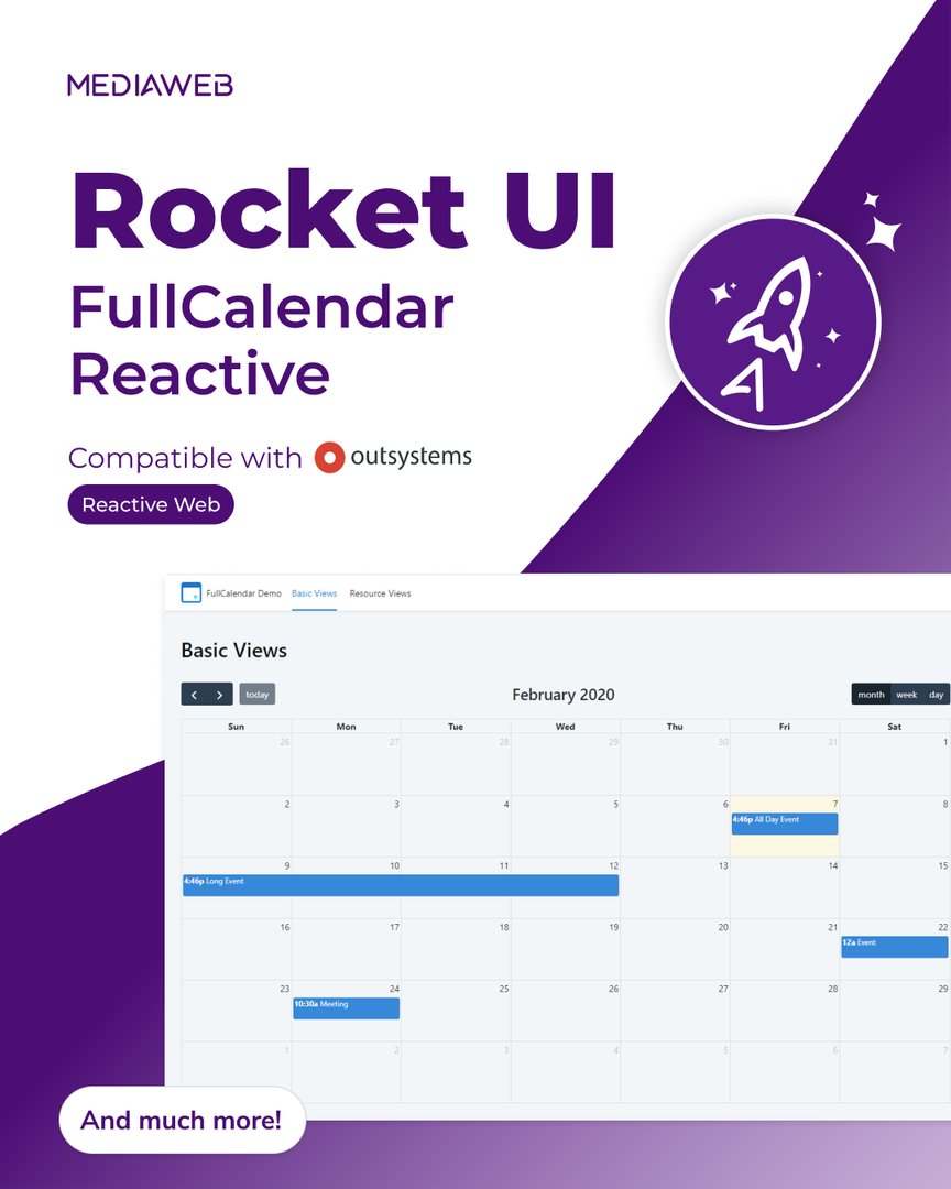 Mediaweb_global's tweet image. If you have one or more applications running on the OutSystems Platform version 11 or are about to start developing a new one, Rocket UI Kit can be the perfect addition to your app!
#mediaweb #outsystems #frontendoutsystems #lowcode #reactivewebapp