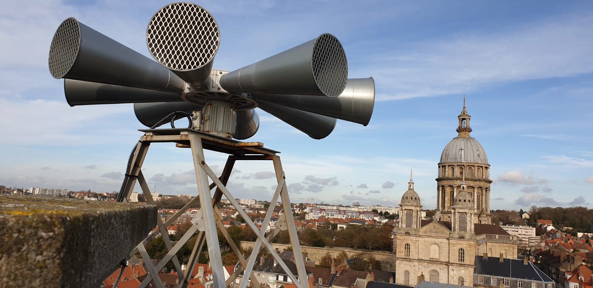 ESSAI DE SIRENE - L'essai mensuel des sirènes d'alerte aura lieu ce mercredi 05/01 à11h45
