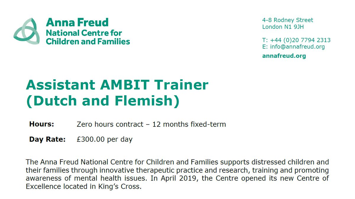 Anna Freud Nccf Afnccf Twitter Anna Freud Nccf Afnccf Twitter