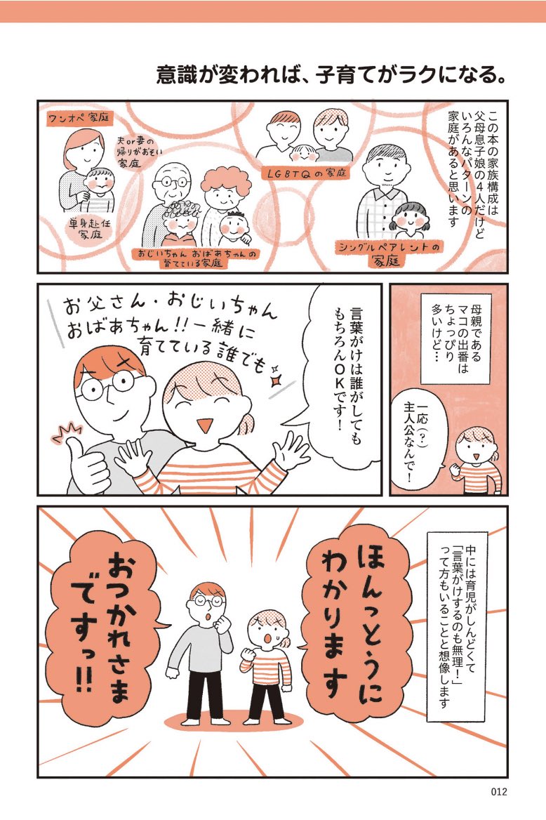 子育てがグッと楽になる「言葉がけ」のコツ 本日発売です♡
言葉がけは誰がやってもオッケーですよー!

言葉がけのコツを紹介する以外にも年齢別でみる『成長の見どころ』も載ってます!(0ー18ヶ月、18ヶ月ー3歳、4歳ー5歳、6歳以上)

ぜひ感想お聞かせください〜♫

https://t.co/PSjxYNERoP 