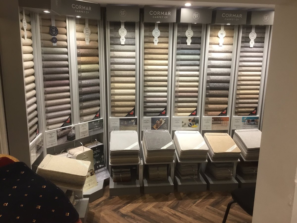EVERY <a href="/CormarCarpets/">Cormar Carpets</a> range is at COST PRICE +£2.50 (plus VAT) per square metre !    For 4 days only - 19th-22nd November. And every carpet is fitted FREE in time for Christmas when you purchase the equivalent amount of our 10mm underlay (HSL surcharge applies) #carpets