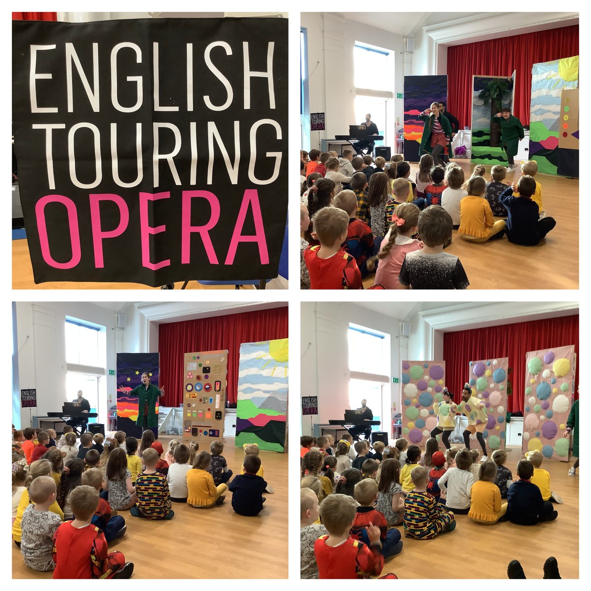 Bha_Music's tweet photo. @BHA_TQ @BhaYear1 @BhaYear2 @BHA_ESLP were very lucky to watch a fantastic performance by the @ETOpera this morning! The kids absolutely loved the show and it was a really treat to have professional singers visit our school @DevonMusicEdHub @AETAcademies @PrimaryMusicMag https://t.co/44jpMQRsvT