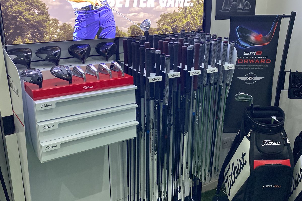 GamolaGolf's tweet photo. We also have our exceptional custom fitting matrix, ensuring we have you covered on all things #Titleist https://t.co/p2QuvuDziD