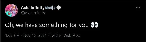 RQRojo's tweet photo. @AxieInfinity Okay. 🙃 https://t.co/f2cCkeDjgK