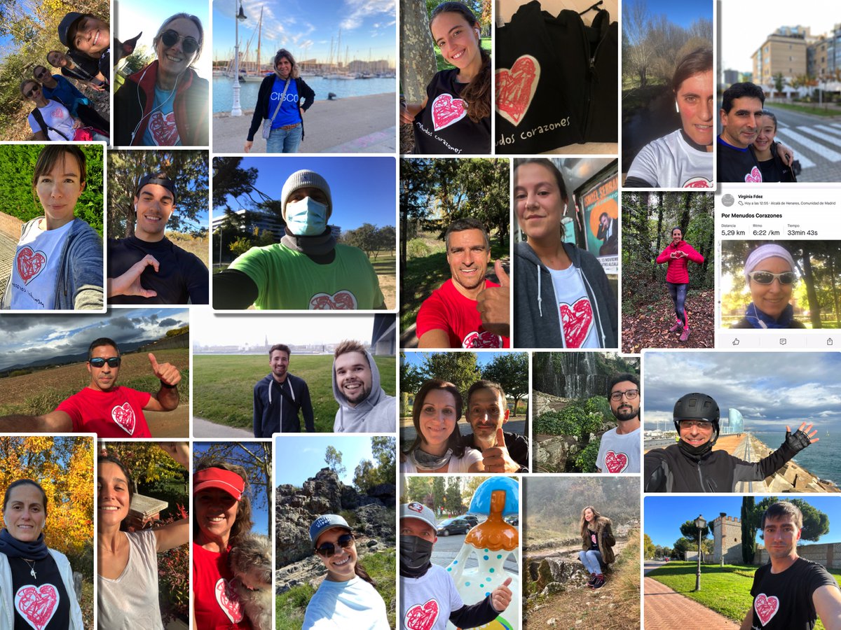 cisco_spain's tweet photo. Más de 50 empleados participaron en la Carrera Virtual que organizamos a beneficio de @MenudosMenudos y entre todos, recorrieron más de 500kms y donaron más de 2.500€ que @cisco_spain igualará con otros 2.500€. 

Estás a tiempo, #SumaLatidos: https://t.co/qBe6zmWSnY https://t.co/iw2lYFdoog