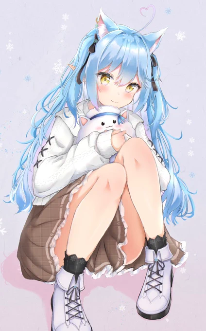 ラミィちゃん⛄️
#LamyArt 