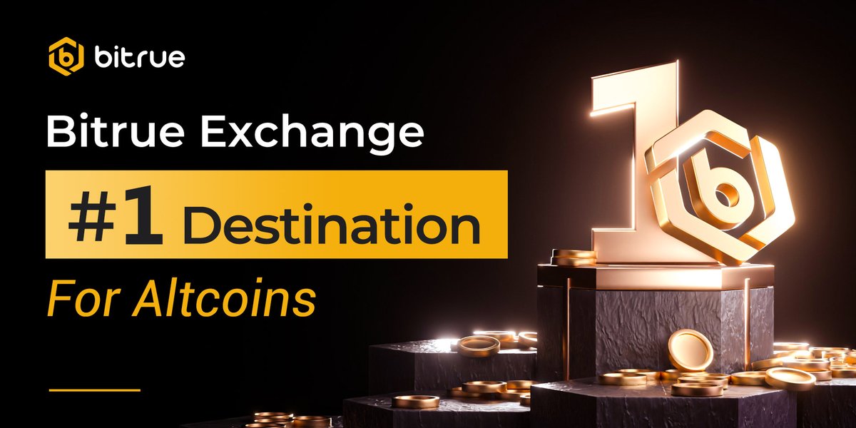 BitrueOfficial's tweet photo. Fantastic news for Friday - Bitrue now supports more coins in spot (340+) and leverage (70+) trading than any other CEX, providing you with the choice and opportunity to find the next 100x coin!

Read more at https://t.co/4qw4gl3fNM https://t.co/7MB4b9AcZW