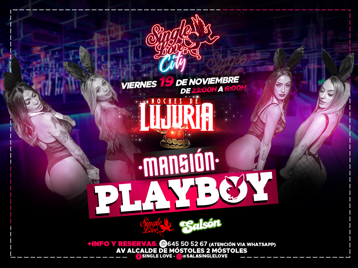 SalaSingleLove's tweet photo. Dale al diablo lo que es suyo, lujuria, envidia y orgullo 😍

¡ESTA NOCHE TE ESPERAMOS EN SINGLE LOVE! 👇

* Entrada + 2 consumiciones = 20€
* Reservado con botella para 5 pax = 130€

#singlelove #singlelovecity #programacion #mostoles #playboy #lujuria #sexynight #sexygirls https://t.co/2iQqCiEiq8
