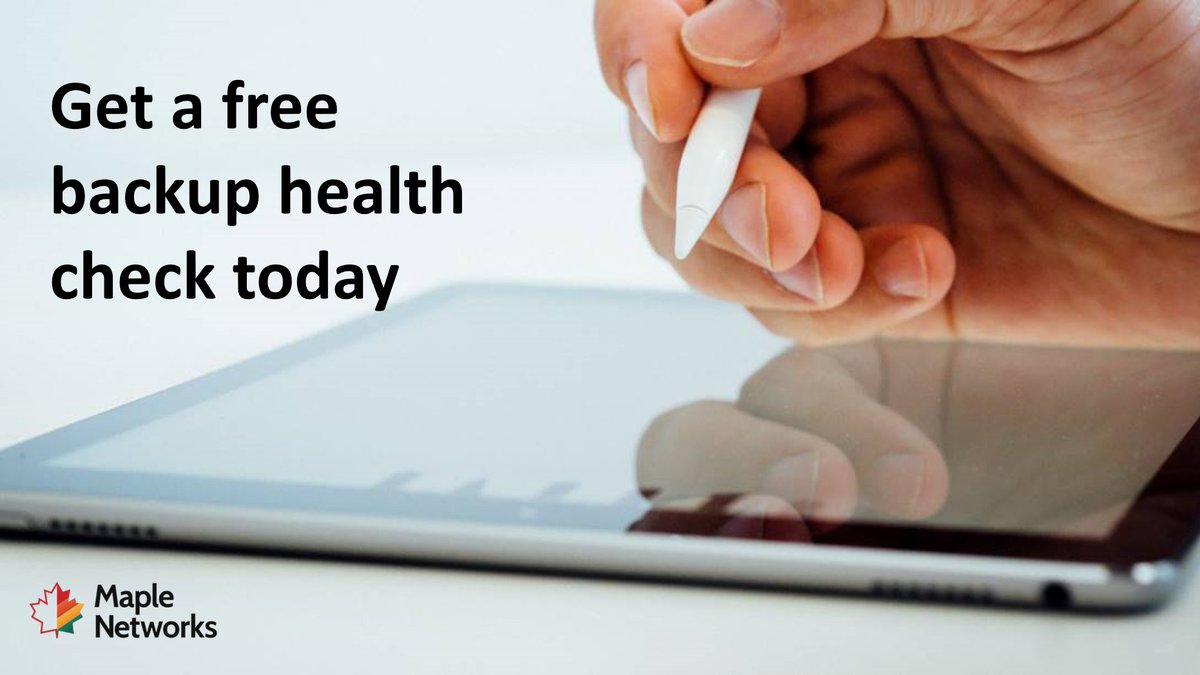 When was the last time you reviewed your #backup and #dataprotection strategy? Take advantage of our free, impartial health check to highlight any areas for improvement or review hubs.ly/H0_bfHy0 
#datamanagement #cybersecurity #ransomware