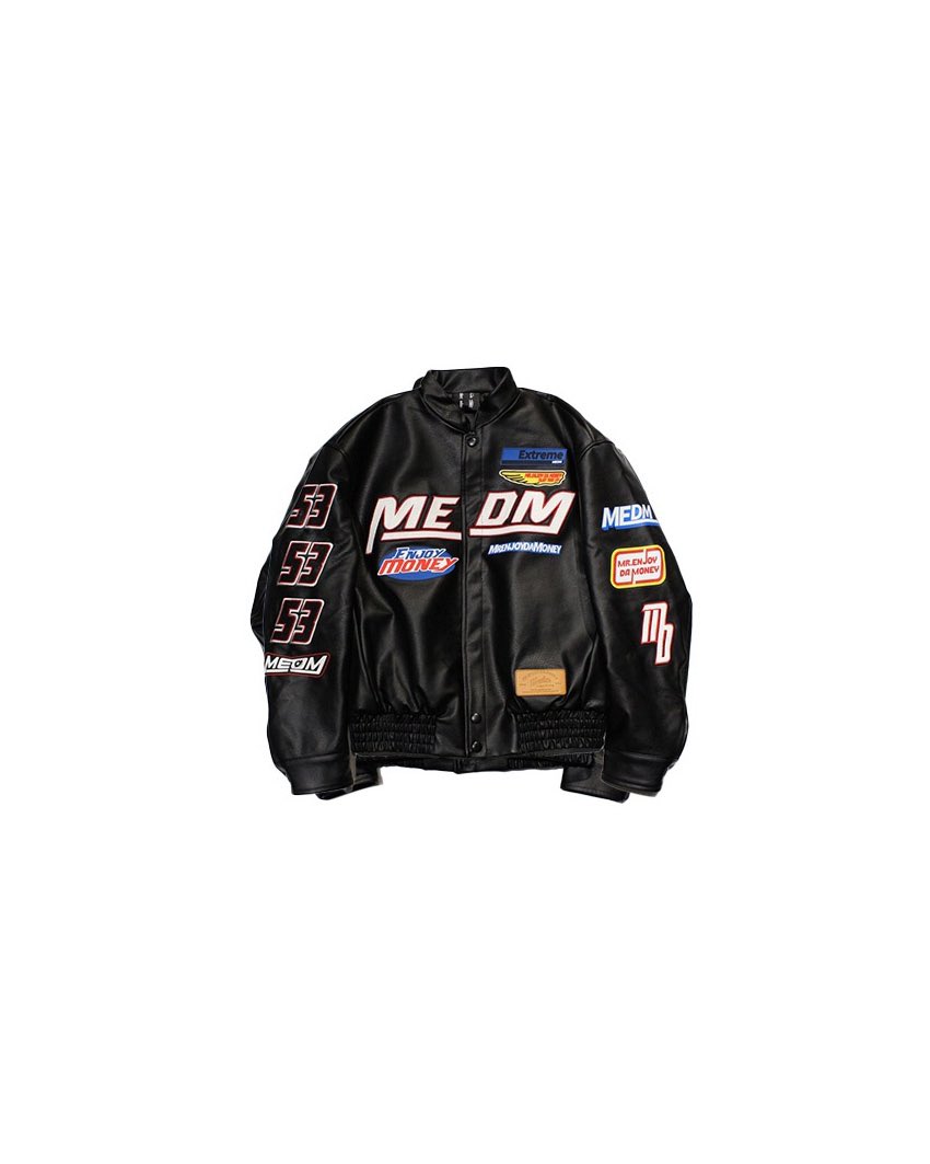 walkinstore's tweet photo. LockerRoom KYOTO

『Mr.ENJOY DA MONEY』より今季イチオシのレザーレーシングジャケットが到着🏁
随所に使用されたワッペン、キルティング加工が施されており真冬にもしっかり対応でこの冬のアウターにもってこいです☃️
気になる方はお早めにです😘

>>> https://t.co/s6AVvCFM9s<<<

#medm #winter https://t.co/s7o3B9q5Wc
