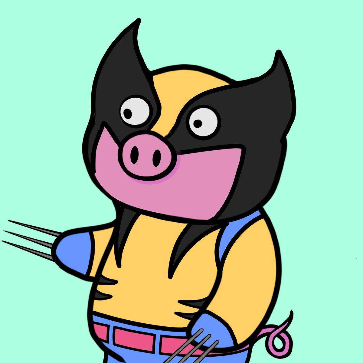 CosplayPigs's tweet photo. @NftCryptosArt Cosplay pigs #46

https://t.co/QWrYjzfCAO https://t.co/7XjhE7HUaa