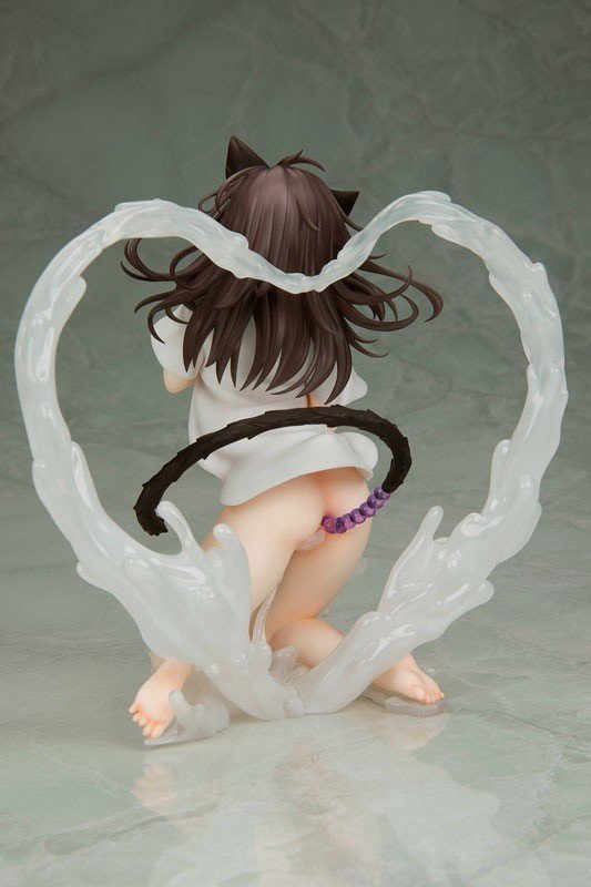 Man, this sexy "cast off" figure of a catgirl from the. #hentai. 