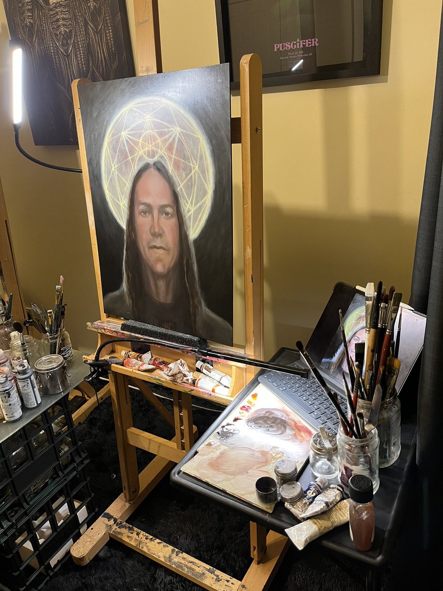 ashdarq's tweet photo. Danny commission slowly coming along #toolfan #dannycarey https://t.co/Zfrd6dOhb8