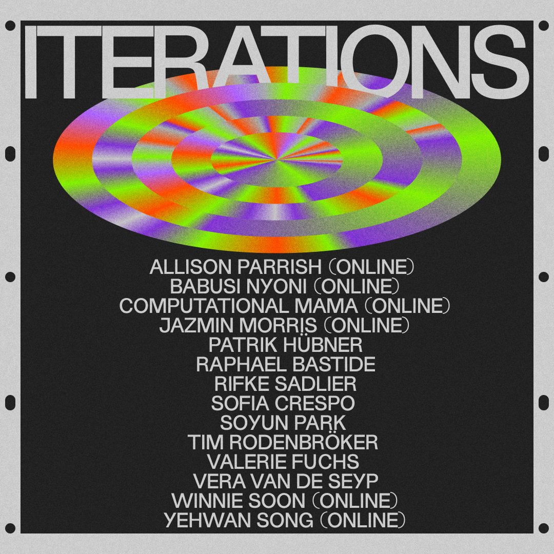 Cool (remote) event about #creativecoding and the future of the landscape on Nov 26/27: iterations.online I'll give a talk about creative education in the space of web development and run a Code Cuisine workshop with #p5js too! 🍕👩🏼‍🍳