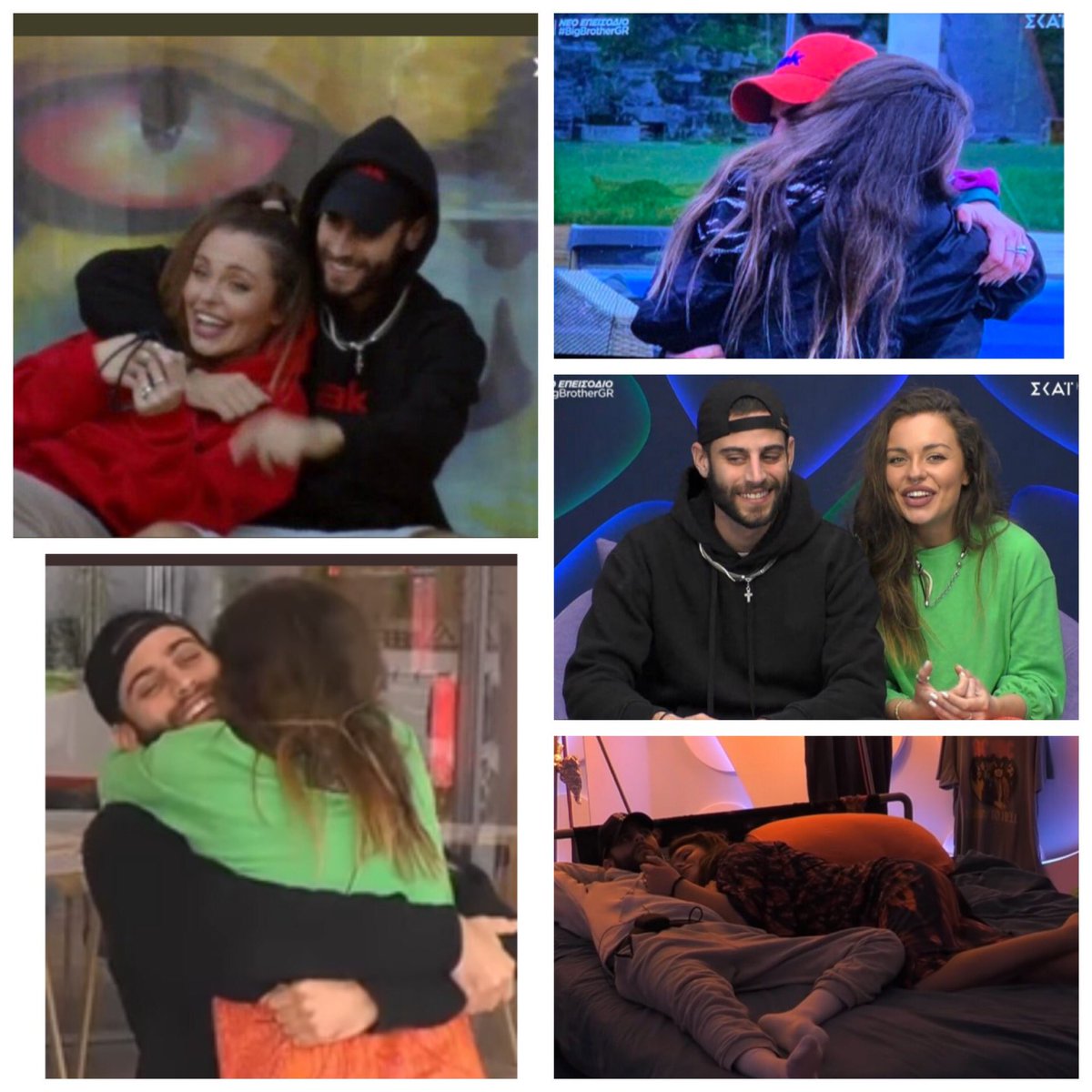 Angela_vkk's tweet photo. ΟΛΟ ΤΟ #BigBrotherGR σε μια εικόνααα❤️😍😍 #team_evdokia #teamnikos https://t.co/gjFKBPUpFc