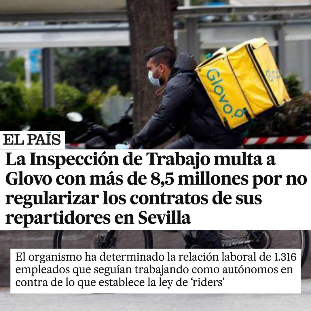 PODEMOS's tweet photo. Ni un paso atrás en la lucha contra la precariedad laboral. 

Frente a las grandes empresas que se han creído intocables por gobiernos que legislaban para inflar sus bolsillos, leyes que protegen a la gente trabajadora de nuestro país. https://t.co/IgUmFWAkAV