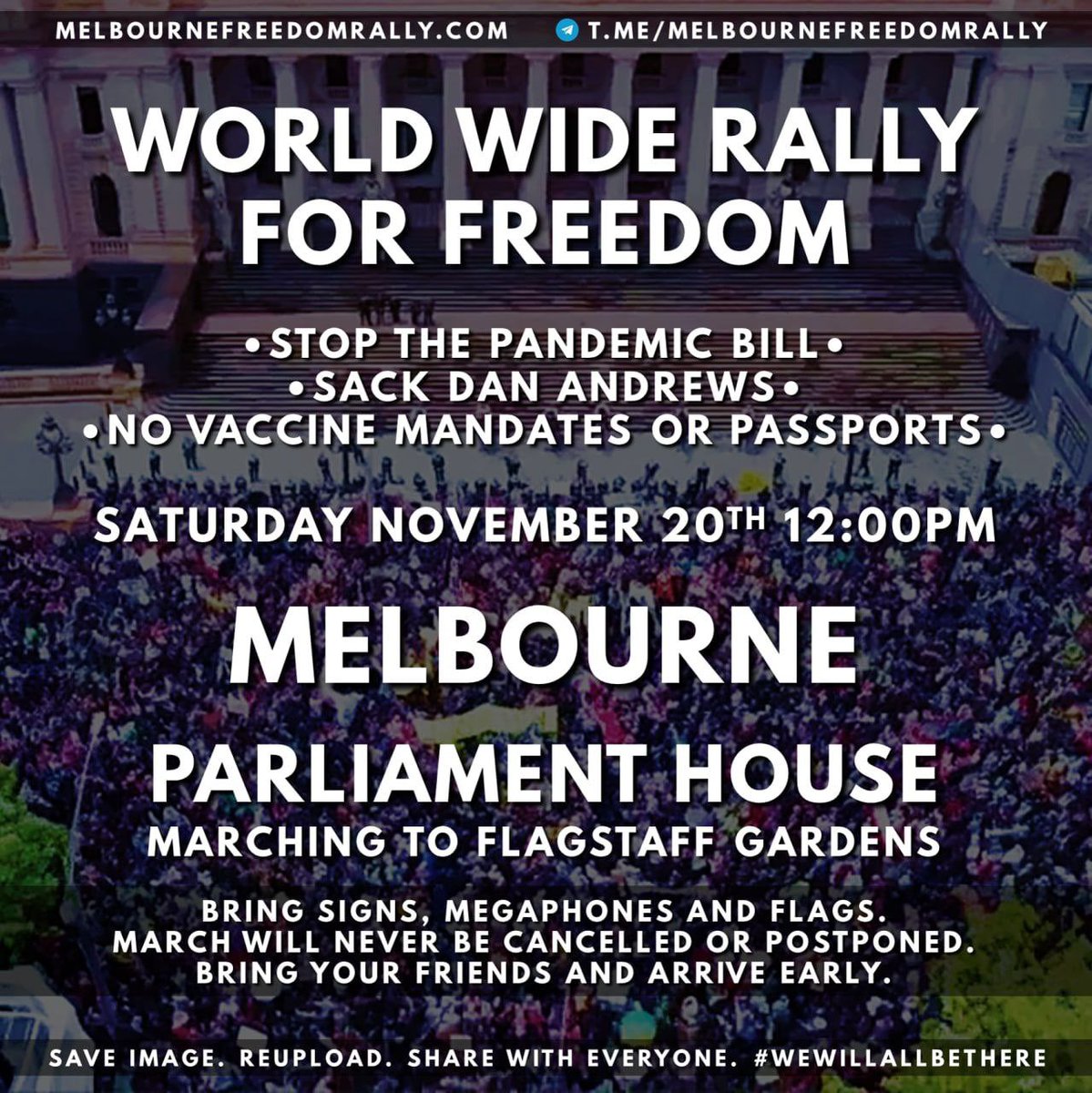 Go Victoria! Proud to see people in this fight