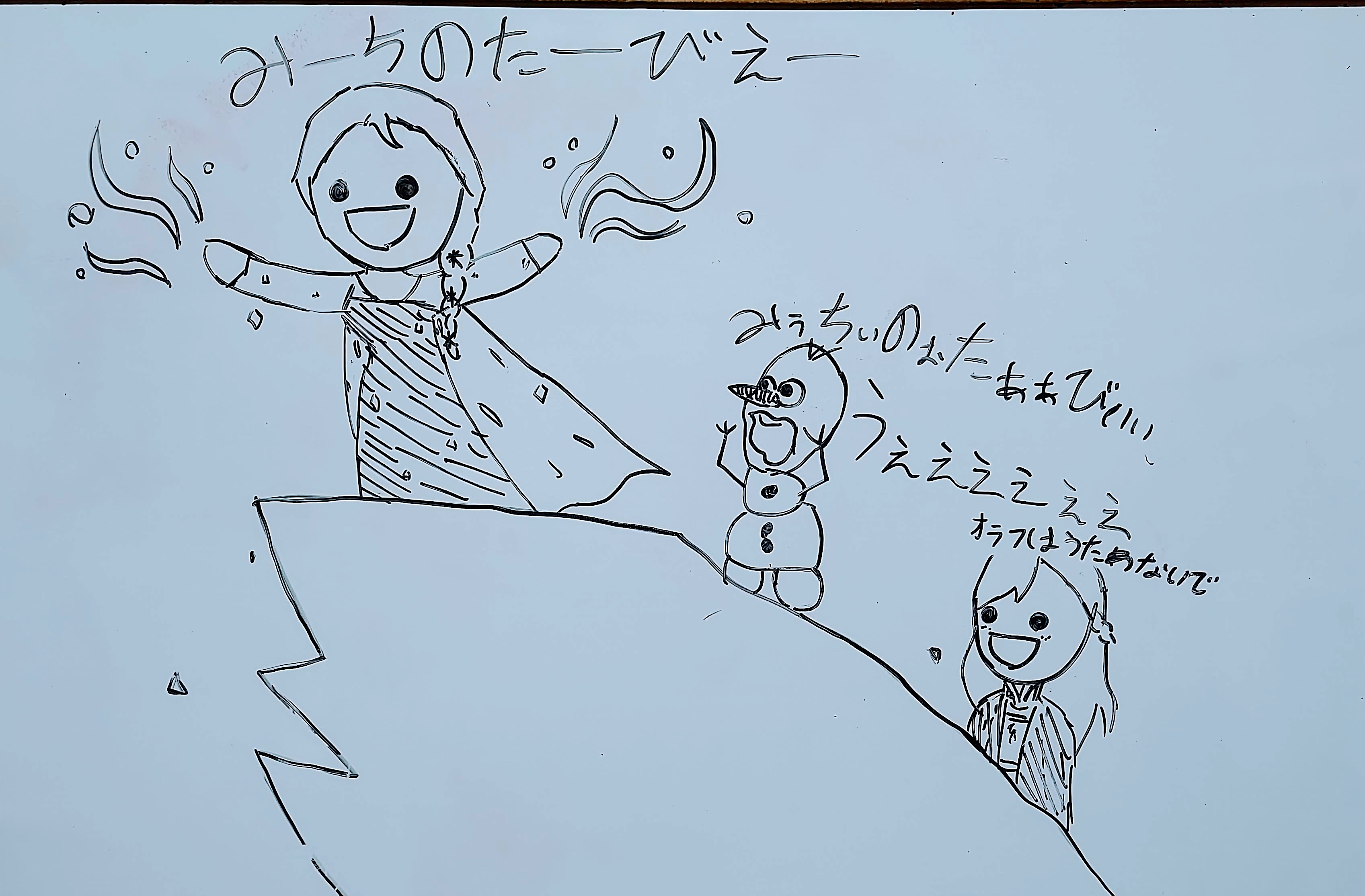 Strega Amino アナ雪1 2を見終えて 長女作 アナ雪2見てたけど歌違うよね オラフ ずるいよねぇ ゆるい絵 アナ雪２ アナ雪 オラフ イラスト 小学生女子 イラスト好きさんと繋がりたい T Co Ipzdhpuubm Twitter