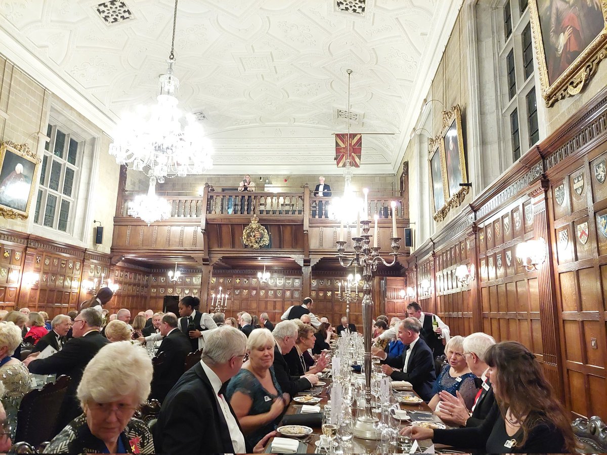 JimBarclayUK's tweet photo. Great to be back for our Past Masters Association Dinner #Apollo19 with lots of friends held @Ironhall https://t.co/D9pFRZzvfz