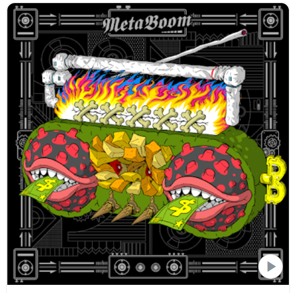 JessLeoLikes's tweet photo. #BoomAndShill Let's gooo! Loving my MetaBoom boombox, what music should I add to it? https://t.co/2eTj4XYnNE