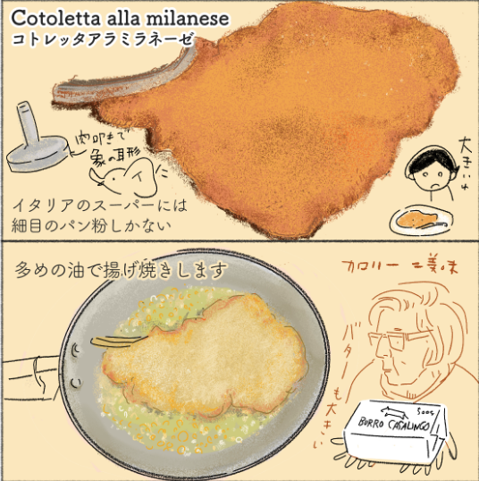 料理の絵を描くのが好きになったので、イタリアのお店のや料理の紹介したいな。

美食の国。イタリア・ミラノを代表する料理をご紹介! https://t.co/i2kvl5lutW 
