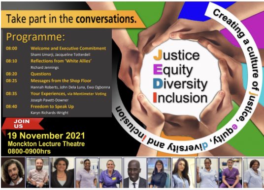 Joseph Pavett-Downer (@josephpav_d) on Twitter photo Thank you to everyone that joined the first <a href="/SNCTStGeorges1/">SNCT@StGeorge’s</a> #JEDI session this morning! Special thanks to our speakers and all those that supported 💗 Looking forward to the next one! #inclusion <a href="/ShamimUmarji/">Miss Shamim Umarji FRCS</a> <a href="/adwoaoforiwa/">Adwoa Oforiwa</a> <a href="/JohnDelaLuna/">John Dela Luna</a> <a href="/EwaOgbonna/">Ewa Ogbonna</a> <a href="/TotterdellJac/">Jac Totterdell</a> @StGeorgesTrust Thank you to everyone that joined the first <a href="/SNCTStGeorges1/">SNCT@StGeorge’s</a> #JEDI session this morning! Special thanks to our speakers and all those that supported 💗 Looking forward to the next one! #inclusion <a href="/ShamimUmarji/">Miss Shamim Umarji FRCS</a> <a href="/adwoaoforiwa/">Adwoa Oforiwa</a> <a href="/JohnDelaLuna/">John Dela Luna</a> <a href="/EwaOgbonna/">Ewa Ogbonna</a> <a href="/TotterdellJac/">Jac Totterdell</a> @StGeorgesTrust