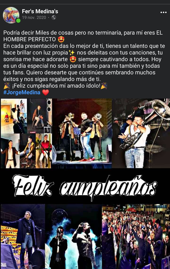 FerABL1's tweet photo. Hoy es su cumpleaños 🥳
Hay que festejar no ? 
Siempre voy a darle gracias a dios porque existe usted y deseo siempre este lleno de éxitos 🎂🎊🎉
@j_medina37 https://t.co/1lgy5Dn9W1