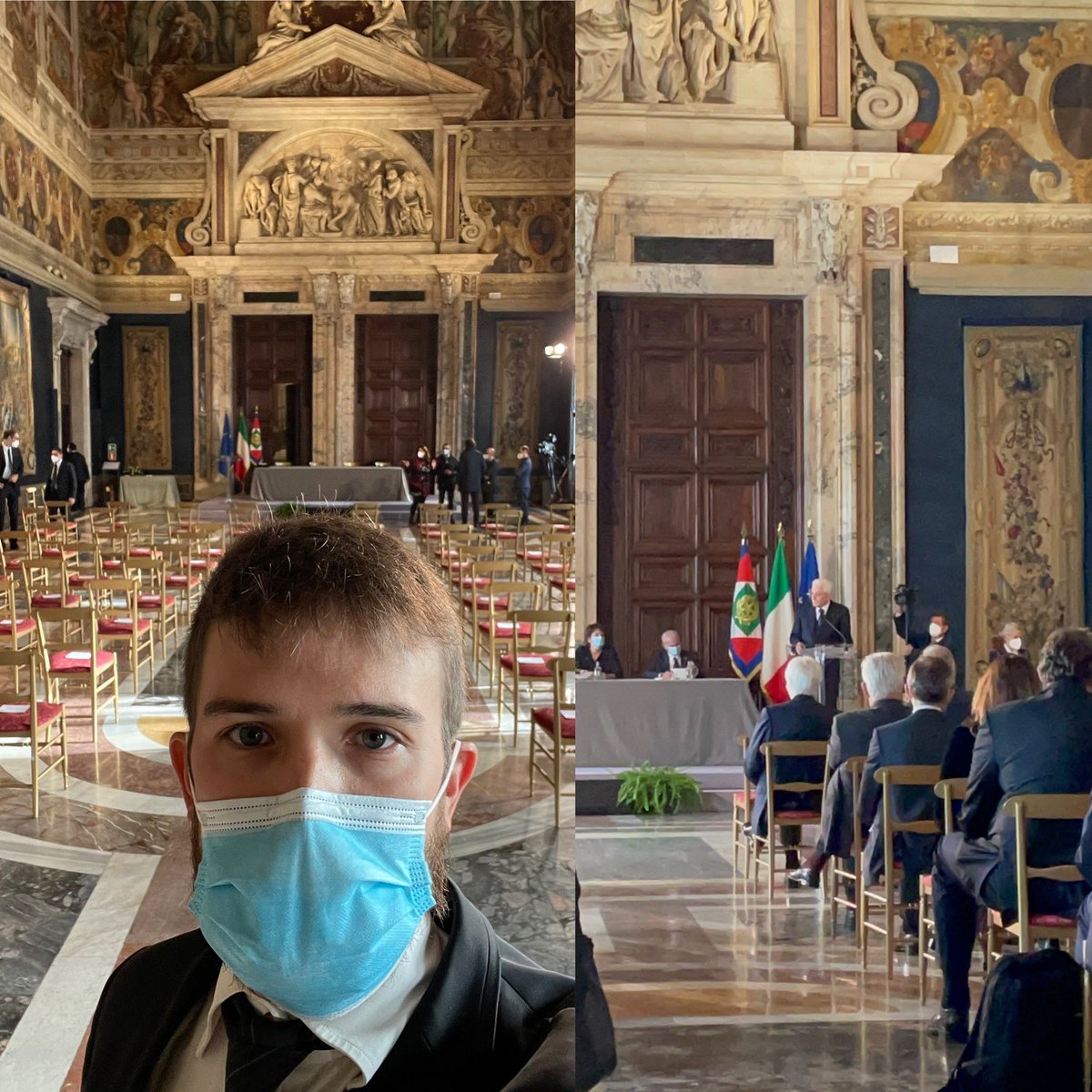 _Fed88's tweet photo. It was a great honour to be invited at the celebration of National Cancer Research day! A huge thanks to @AIRC_it that found my work and to @LabMapelli as mentor and research group and @IEOufficiale that allows me to do my research in Italy! https://t.co/ncNo2iHg49